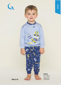 PIGIAMA NEONATO M/L U10014 Tellini S.r.l. Ingrosso Abbigliamento